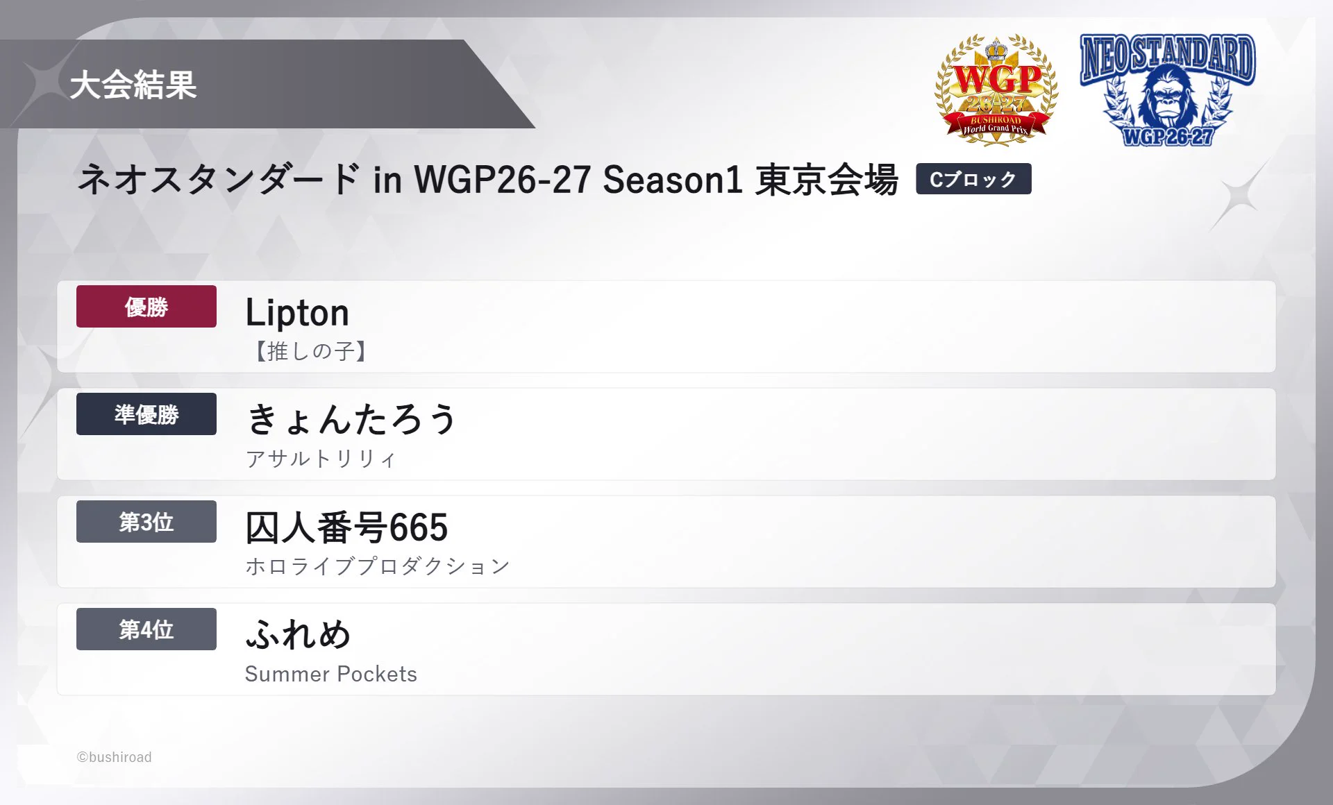 ヴァイスシュヴァルツ公式 (@wstcg) / X