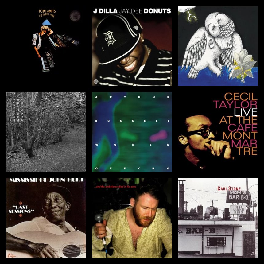 Adam83961415's tweet photo. Okay my9albums mix of stuff that feels foundational to my taste and stuff that opened my eyes to different music at the time https://t.co/iGua9xbOkF