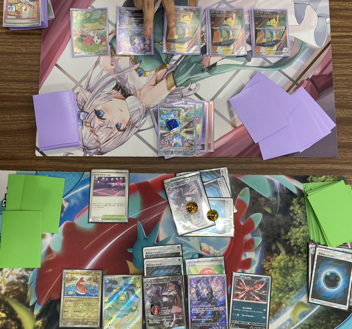 TCG_library's tweet photo. 土曜日のポケカジムバトルは8名様で行われました！

優勝(3-0)ドラパルトex（クラッシュハンマー）

ご参加頂きました皆さま、ありがとうございました😌 https://t.co/rq5LEHZYqO