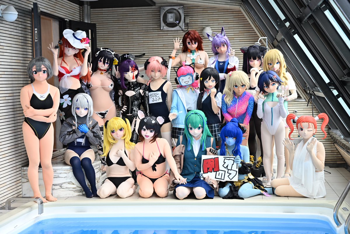 REl0FF's tweet photo. 例のオフvol.6 ご参加ありがとうございました！
今回は久しぶりにあの、プールでの開催となりました。また次回の参加をお待ちしております。

#the_reioff #例のオフ https://t.co/v1kNRX2xV5