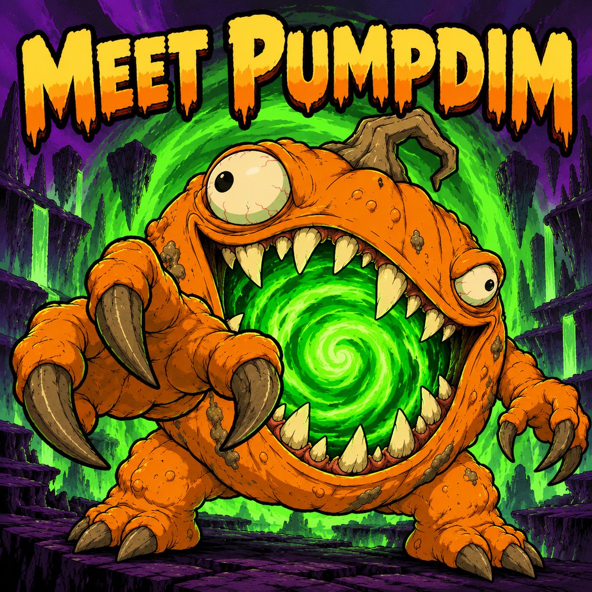 PUMPDIM's tweet photo. Meet Pumpkin Dimension. 🎃

Someone gave a pumpkin access to a dimensional reactor.
Now its mouth is a portal and Halloween is leaking everywhere.

Absolutely not lab-approved.

$PUMPDIM https://t.co/8NDDHBRrxf