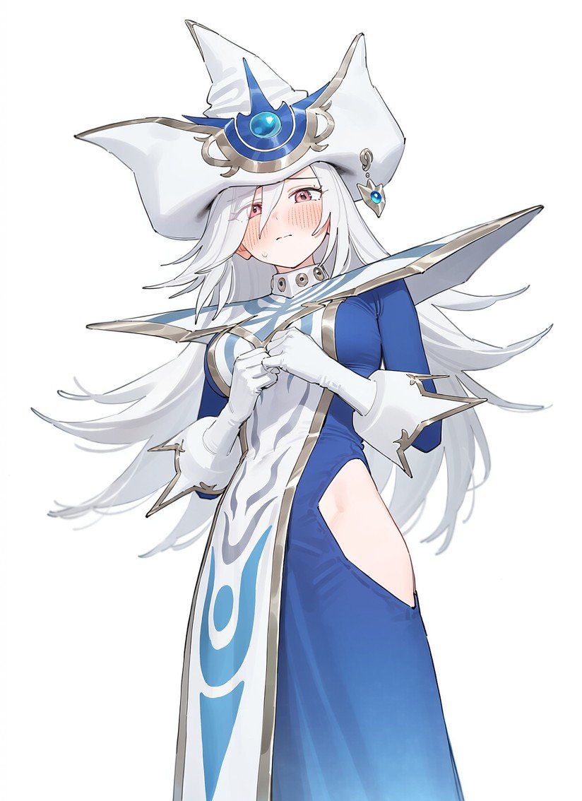 hunya1234's tweet photo. The shy Silent magician https://t.co/2COm40V2jI