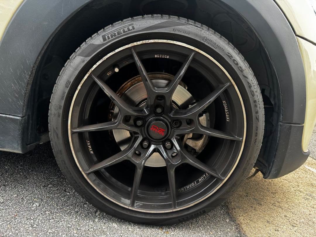 propelauto's tweet photo. MINI COOPER F57 OWNERS — THIS ONE IS FOR YOU!
KOMASAKI FLOW FORMING 17" JAPAN RIMS 🇯🇵
Lightweight. Aggressive. Clean fitment.
#MiniCooperF57 #MiniCooper #Komasaki #FlowForming #JapanRims #17InchRims #MiniF57 #AlloyWheels #PerformanceWheels #JDMWheels #Singapore #PropelAutoParts https://t.co/FW76gmymdP