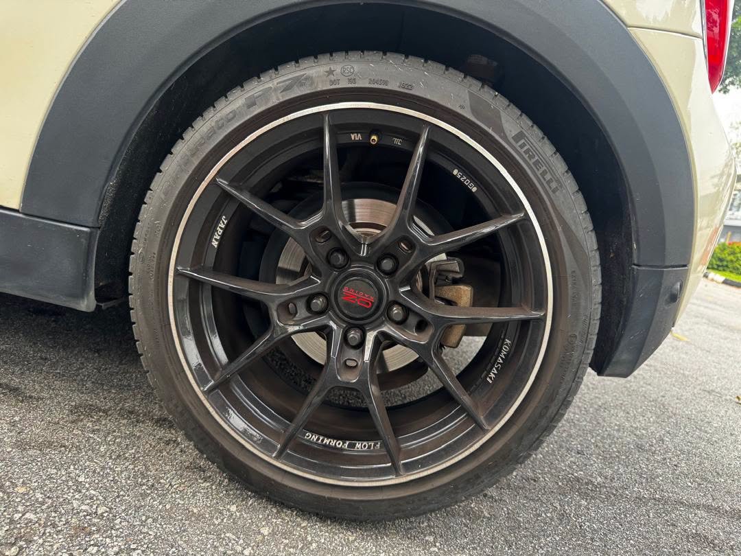 propelauto's tweet photo. MINI COOPER F57 OWNERS — THIS ONE IS FOR YOU!
KOMASAKI FLOW FORMING 17" JAPAN RIMS 🇯🇵
Lightweight. Aggressive. Clean fitment.
#MiniCooperF57 #MiniCooper #Komasaki #FlowForming #JapanRims #17InchRims #MiniF57 #AlloyWheels #PerformanceWheels #JDMWheels #Singapore #PropelAutoParts https://t.co/FW76gmymdP