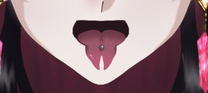 YoruShionVT's tweet photo. Tongue out toggle wip 😭😭😭🥶 #Vtuberㅤ #vtube https://t.co/IiI2DZ4i6L