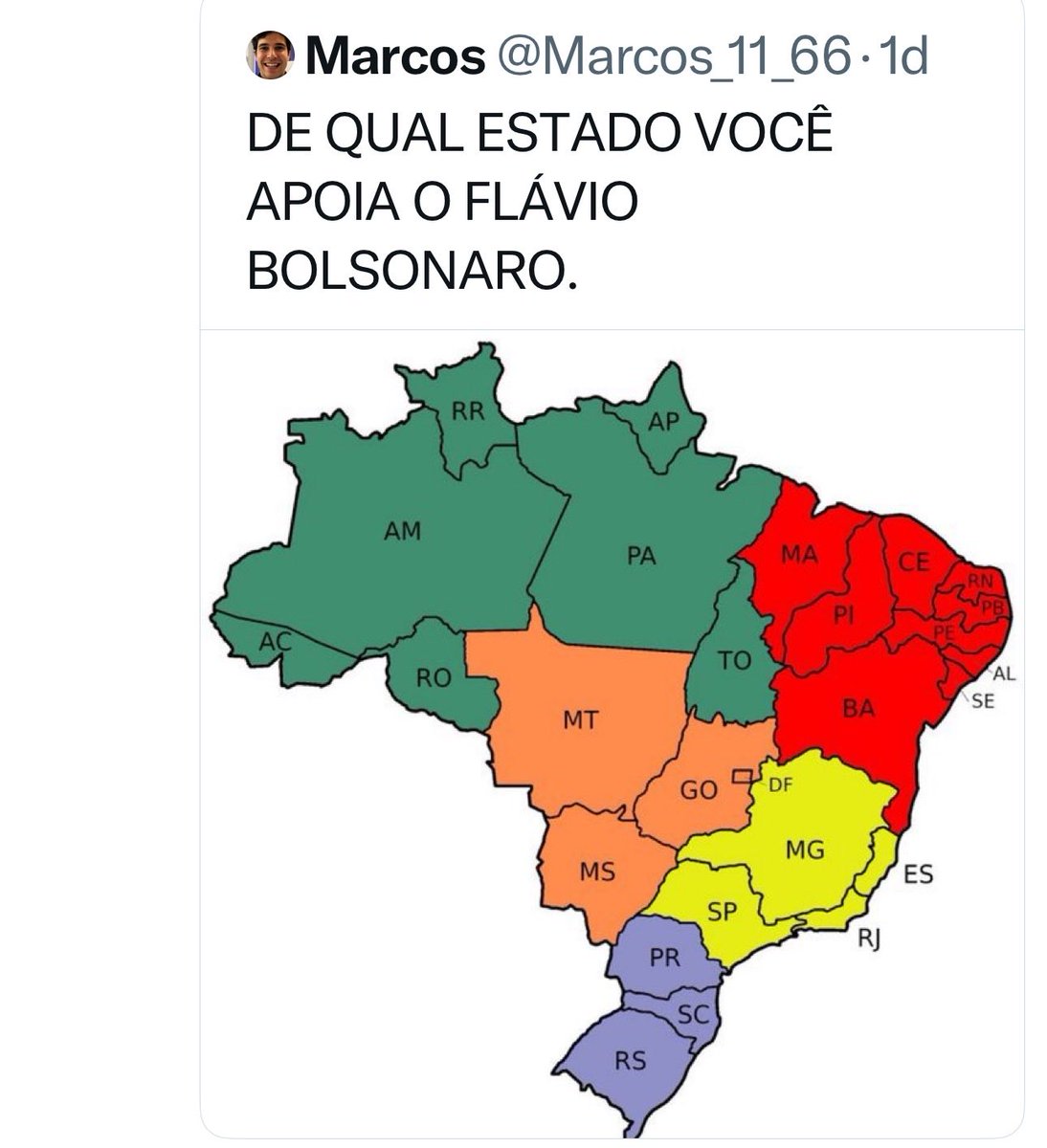 IzaOliv44326277's tweet photo. Eu sou do Estado de Goiás e apoio o Flávio Bolsonaro. https://t.co/qgQHmQyLJs