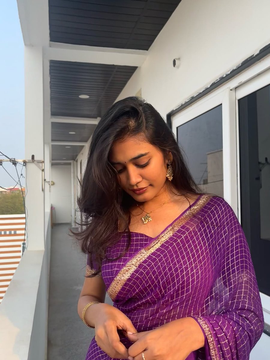 KommulaAmrutha's tweet photo. Saree 💕 https://t.co/VI48upU13x