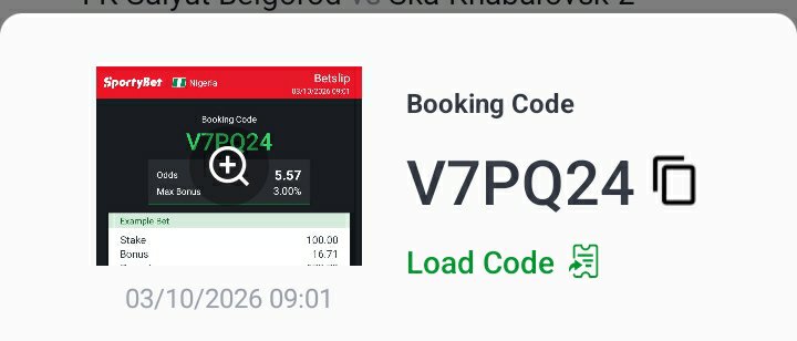 MagdaleneUman's tweet photo. SportyBet makes live betting smooth and responsive"Trusted by Millions."#Sportybet

5 Basic Odds👇
WinningCode👉V7PQ24

18+Only-Responsible Gambling🔞 https://t.co/m8BWHn8Mu3