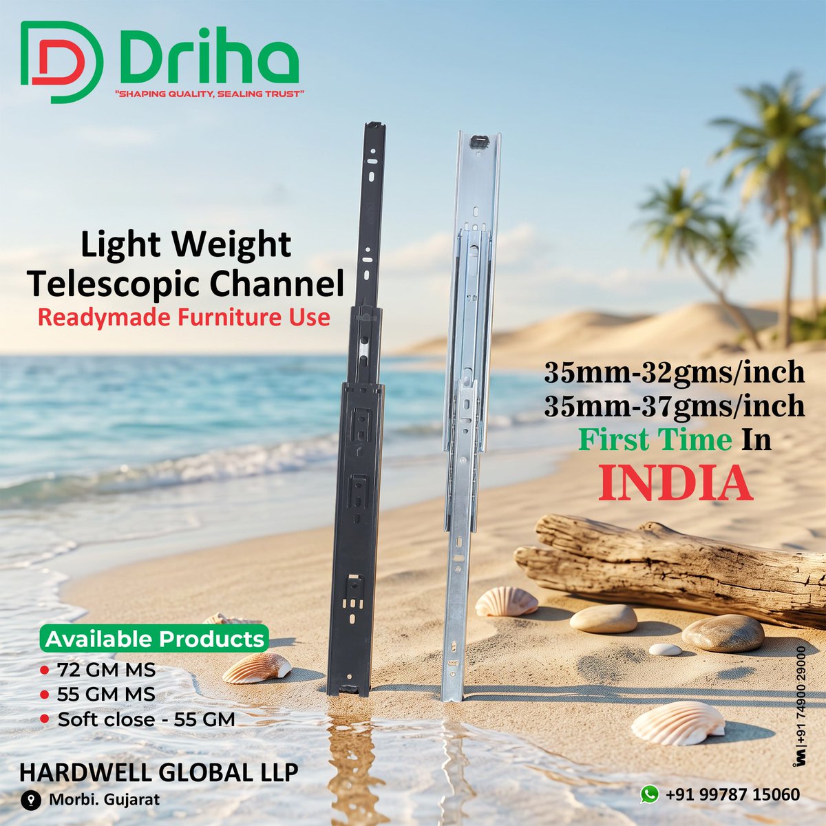 ibais_hardware's tweet photo. HARDWELL GLOBAL LLP | Morbi π’
TELESCOPIC CHANNEL
Mr. Hitin Udhareja - +91 99787 15060
WhatsApp: https://t.co/100fHnNU0s
.
#TelescopicChannel #DrawerSlides #FurnitureHardware #MorbiHardware #HardwareFittings #ArchitecturalHardware #HardwareDesign #FurnitureFittings https://t.co/oM4OSiGJ6u
