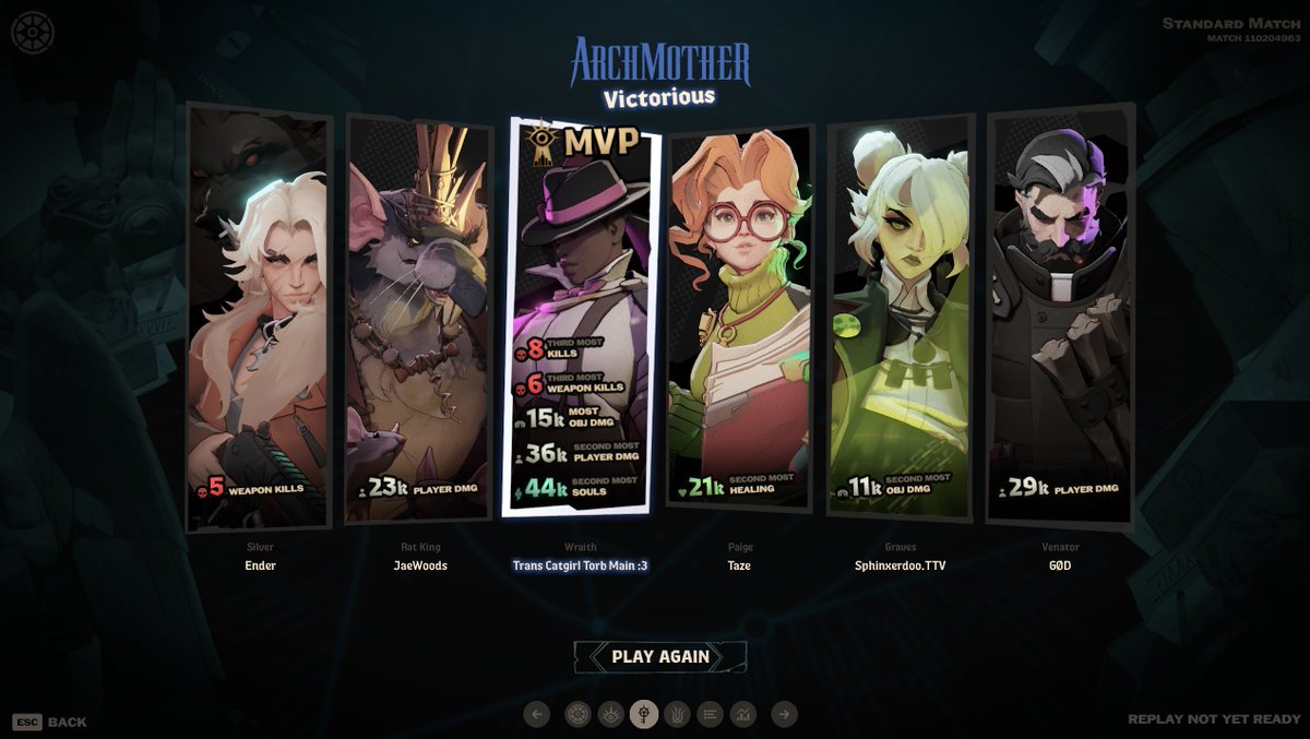 CatBot_ow's tweet photo. Catgirl's First #Deadlock MVP :3 https://t.co/PbQNeVWIQ1