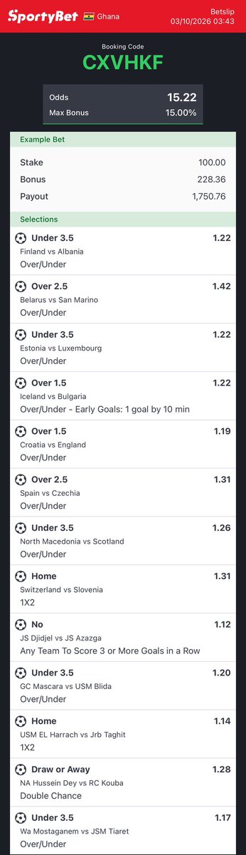 ceobesttips's tweet photo. ODDS: 15+ 🔥🔥🔥

CXVHKF 💰💰💰

GOOD LUCK 🍀 https://t.co/i5RRhkrm6f