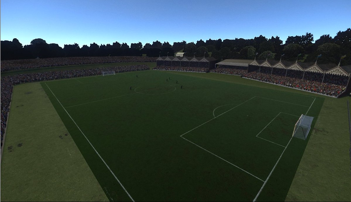 EvlGohhan56717's tweet photo. Estadio original del Crystal Palace.
Funcionó como la sede oficial de la final de la FA Cup entre 1895 y 1914.
Podía albergar multitudes enormes para la época, la final de 1913 registró un récord histórico de asistencia de 120,000 espectadores.

#Stadiumretro #Pes21 https://t.co/3HDR7FhdKz