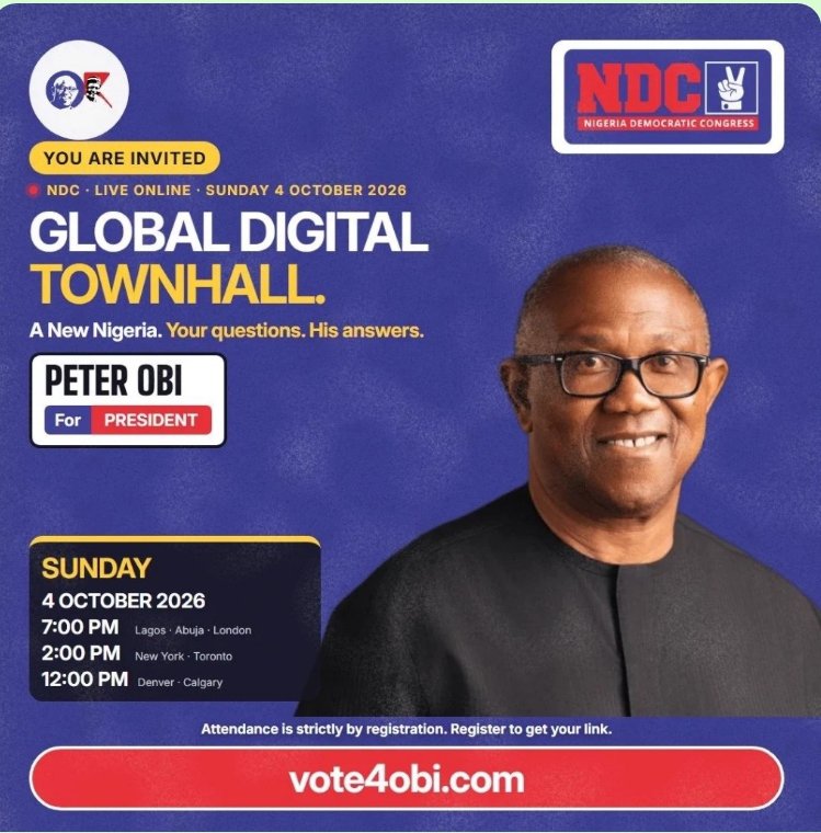 Maduabuchikerem's tweet photo. He said "I will be here with you, am not going anywhere".
He meant the words and we can verify it.
LET PROTECT OUR VOTES
#PeterObiDigitalTownHall
#fromConsumptiontoProduction https://t.co/4nr1HzARo3
