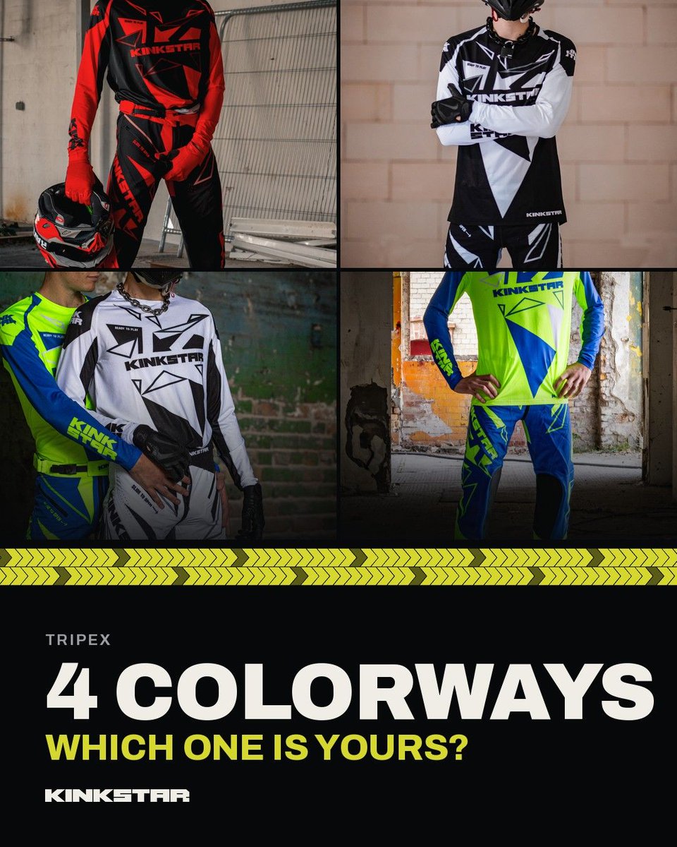 kinkstarstore's tweet photo. Black/Red. Black/White. White/Black. Yellow/Blue.
Which one is yours?
https://t.co/L37abBxiMp
#kinkstar https://t.co/rxwqhqmM1A