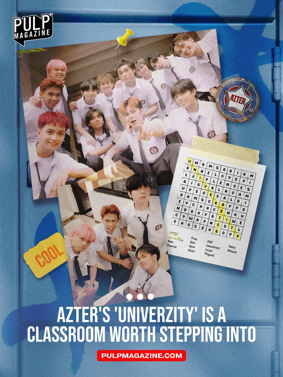 PULPMagazinePH's tweet photo. P-pop boy group AZTER’s seven-track debut album 'univerZity' is a classroom worth stepping into.

READ: https://t.co/iAwMWQpmEF 

#AZTER #Ppop #music #PULPMagazine https://t.co/89cykjgOtj