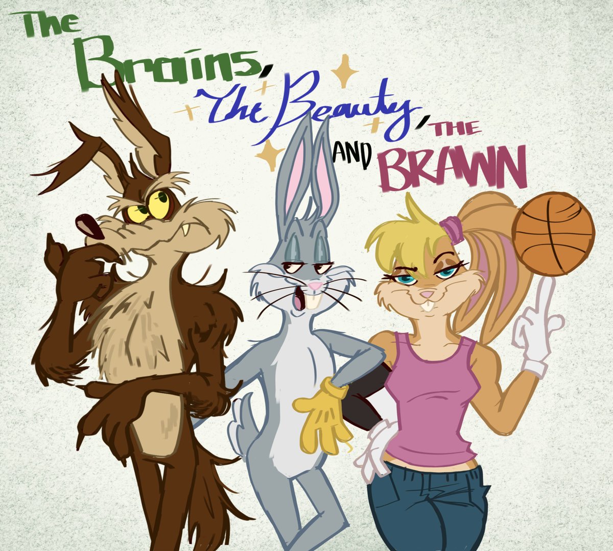 Sillynoodlez_'s tweet photo. Oh lola, u have so much potential 💔 (oh those two are there ig...)
#looneytunes #lolabunny #wileecoyote https://t.co/zHtHuWeEYT