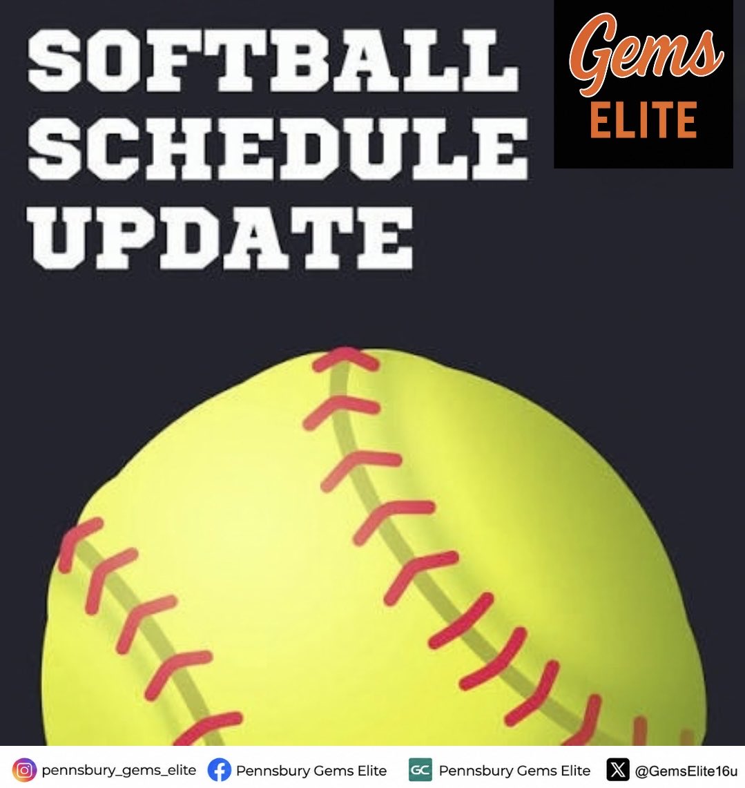 GemsElite16u's tweet photo. Games are DELAYED for Saturday, 10/3. Check back in for updates!! 
#elitefall2026 https://t.co/bmQijEOQFZ