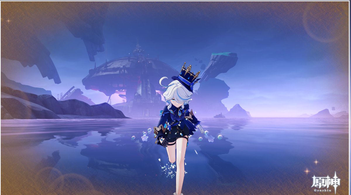 yuduki_00's tweet photo. さよならナドクライ。こんにちはスネージナヤ。 ナタからの密入国者です。#原神 https://t.co/g7RtcjSr4h