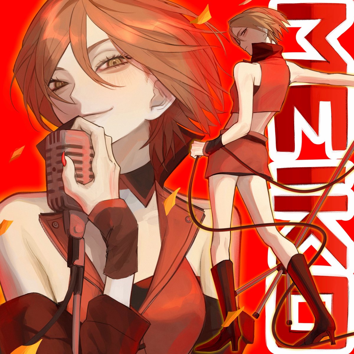 omizupochan's tweet photo. ⠀
“名高い”と書いて“MEIKO”だ  いいか？

 #げんてん  #VOCALOID https://t.co/hPTvEbp02M