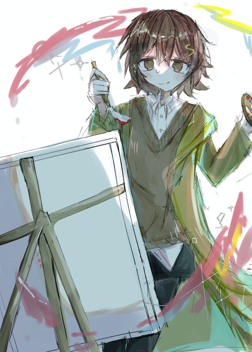 wara217's tweet photo. #スレアート
#めめ村芸術家企画
こちらの企画に参加させて頂きました！上記のタグから他の参加者様のイラストが見られます〜！ https://t.co/vxIjVB3M8J