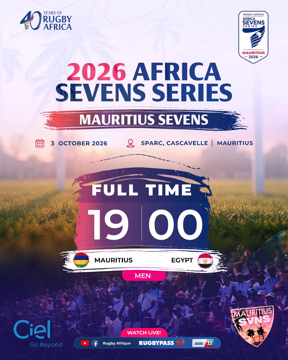Image for the Tweet beginning: 🇲🇺 Mauritius seal the win!