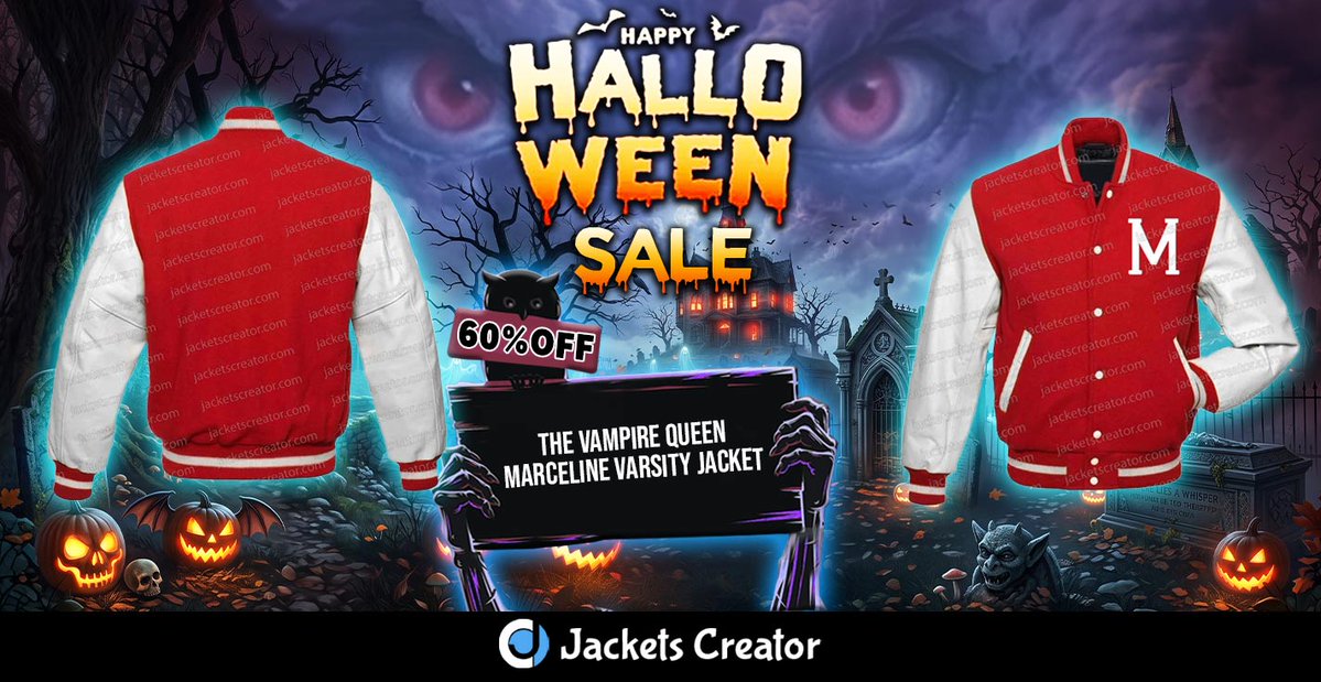 jacketscreator's tweet photo. ๐ค Adventure Time Marceline Jacket ๐ธ๐ฆ
Bring Marcelineโs iconic style to your wardrobe!
๐ HALLOWEEN SALE โ 60% OFF! ๐
๐ https://t.co/ynKa8mao8f
#AdventureTime #Marceline #MarcelineJacket #HalloweenSale #60Off https://t.co/itPQnfrVBm