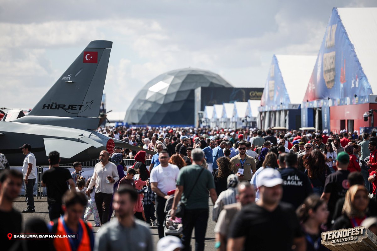 teknofest's tweet photo. 📸 ANLIK #TeknofestGüneydoğu 🚀 https://t.co/kC2tpOFmPe