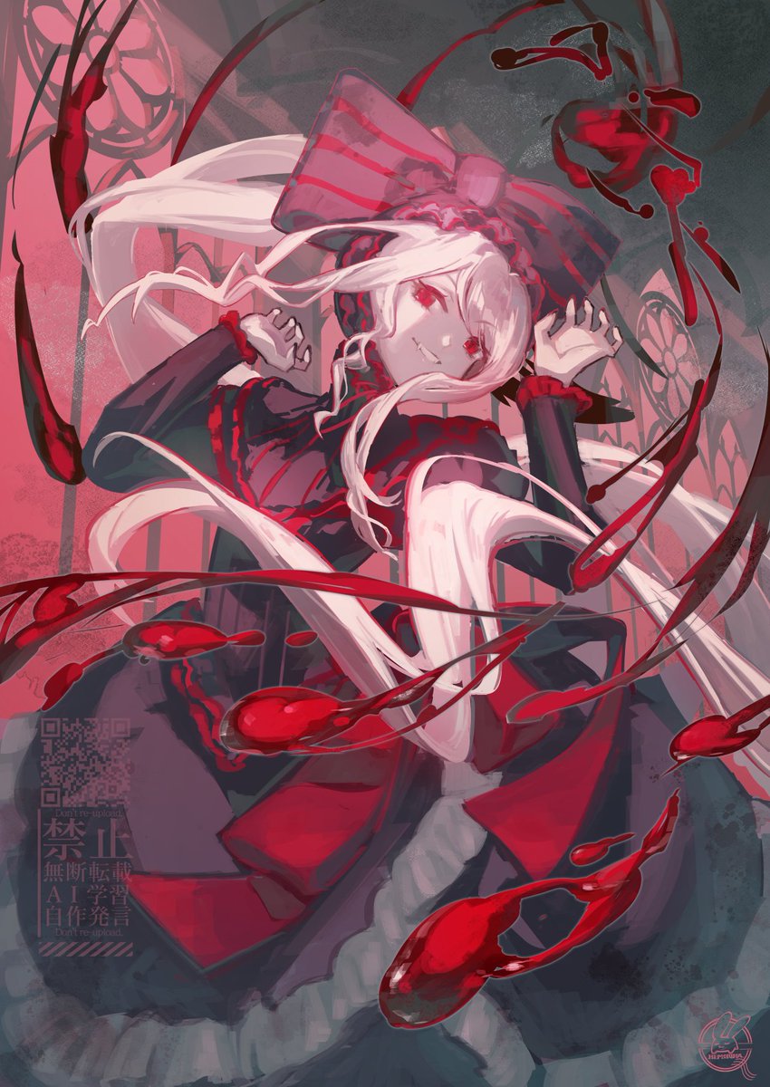 hemorina's tweet photo. 【月1チャレンジ】
10. オーバーロード　
シャルティア・ブラッドフォールン🩸🦇 https://t.co/KJ7xGuX63I