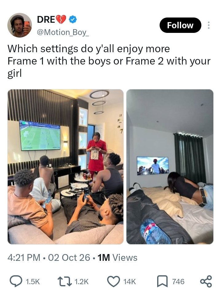 osemike300's tweet photo. Aside sex what's the fun in frame 2 https://t.co/5QTHebZpJR