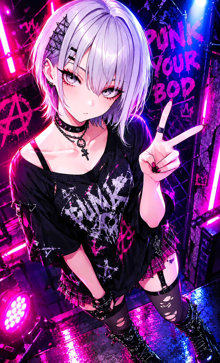 ayatopunk's tweet photo. 土曜日おつぴす～～💜 https://t.co/zMKtU4GmRX