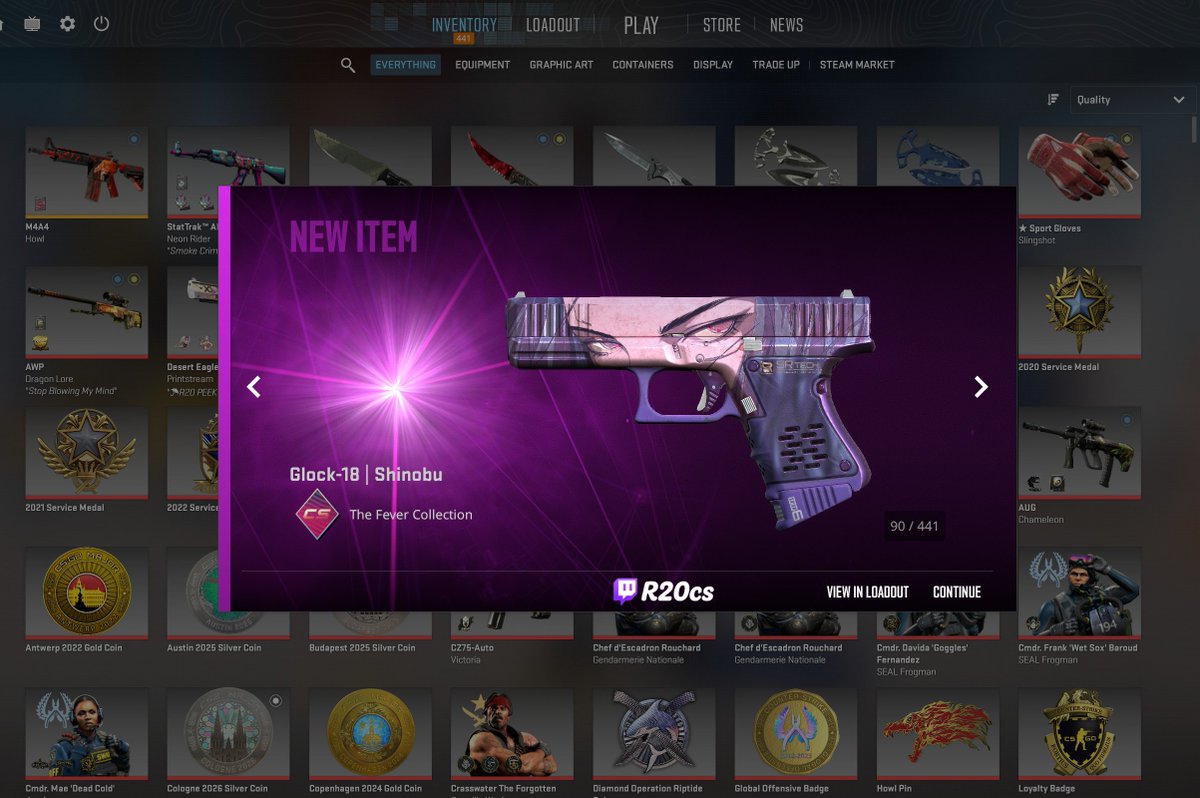 R20_cs's tweet photo. Glock Shinobu Giveaway 💜

Comment, Like and Repost to enter!

Winner will be announced Live on Twitch @ R20cs https://t.co/kgki3CuCcj