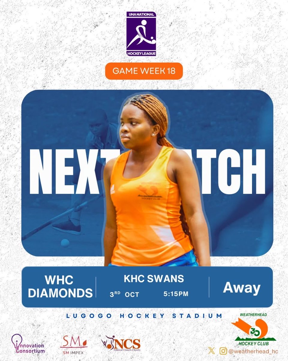 weatherhead_hc's tweet photo. GAME WEEK 18. ๐๐ฅ
Four teams. Four games. One badge.
The weekend is loaded as the Diamonds, Men, Gazelles and Titans all take to the pitch.
Weatherhead is back. Letโs get to it. ๐งก๐
#WeAreWeatherhead
#RoadTo30 https://t.co/lvQsEupL2J