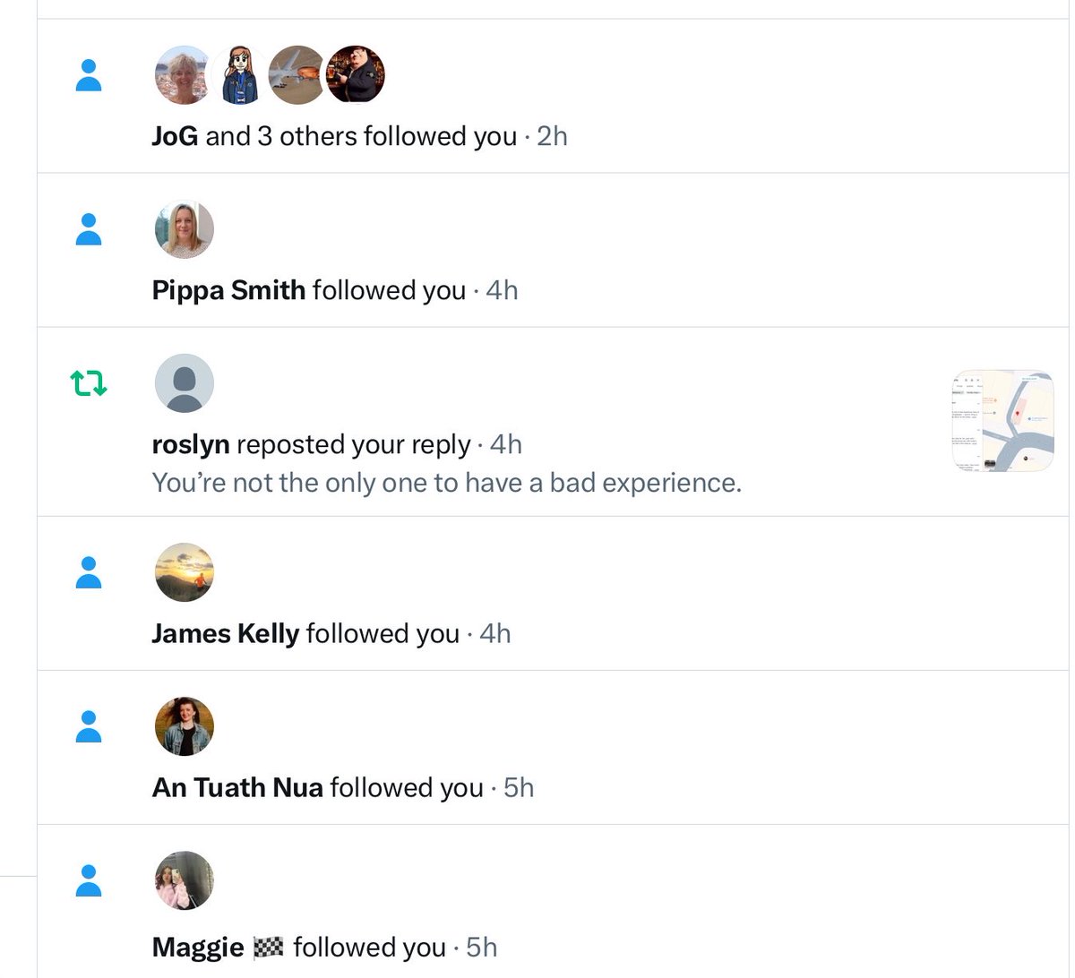 davidburchael's tweet photo. Loads of bot accounts following me the last couple of days. https://t.co/WA3U34U8eZ