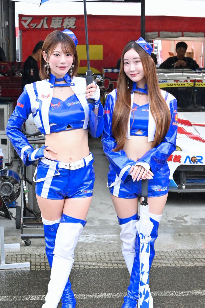 redeye_2021's tweet photo. 2026/9/19
SuperGT Rd.6 菅生 予選
#葵くみ さん(@___gumisuki )
#星宮あんな さん(@annadancer_1101 )
#TEAMMACH
#AIRBUSTER https://t.co/jUjej9PeBV
