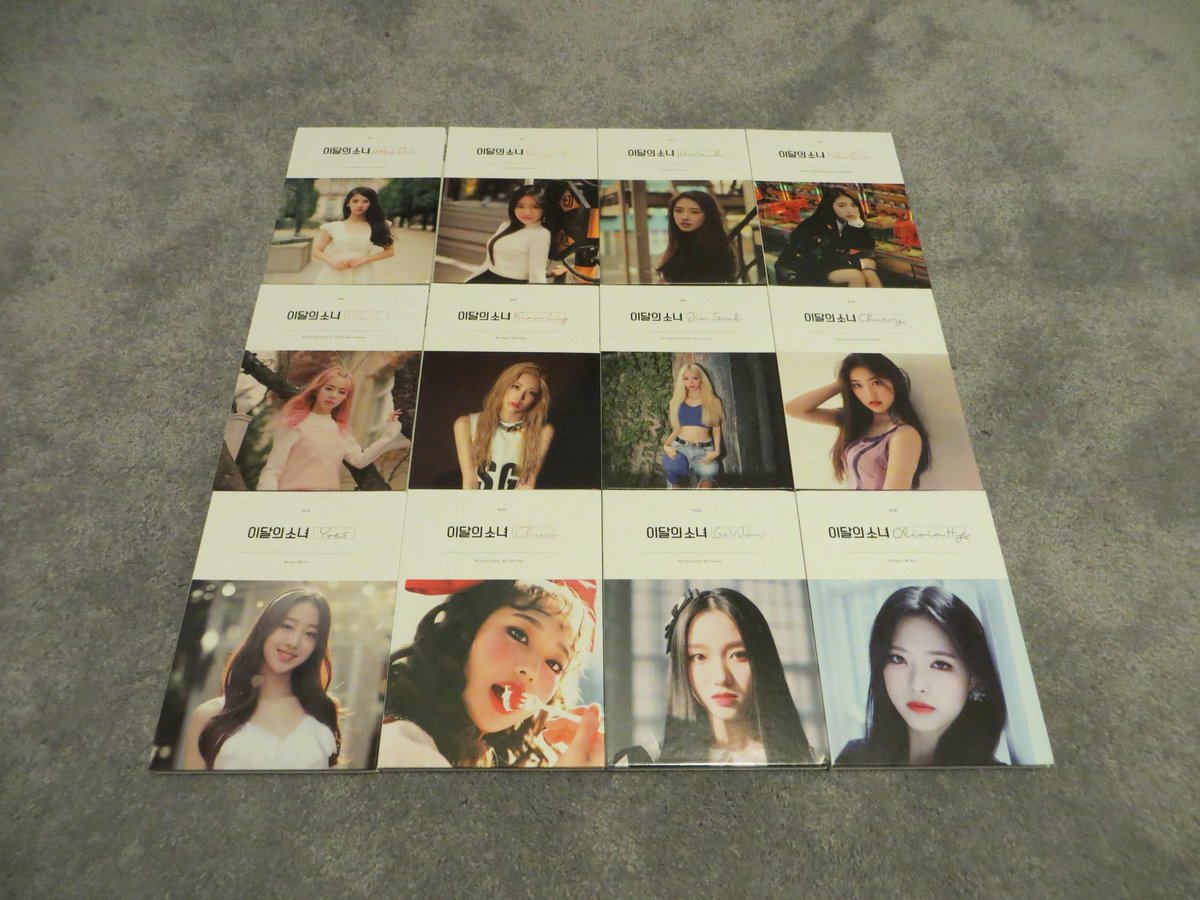 loosermble's tweet photo. The loona album iconic layout 😭 https://t.co/O4IhY34qWX