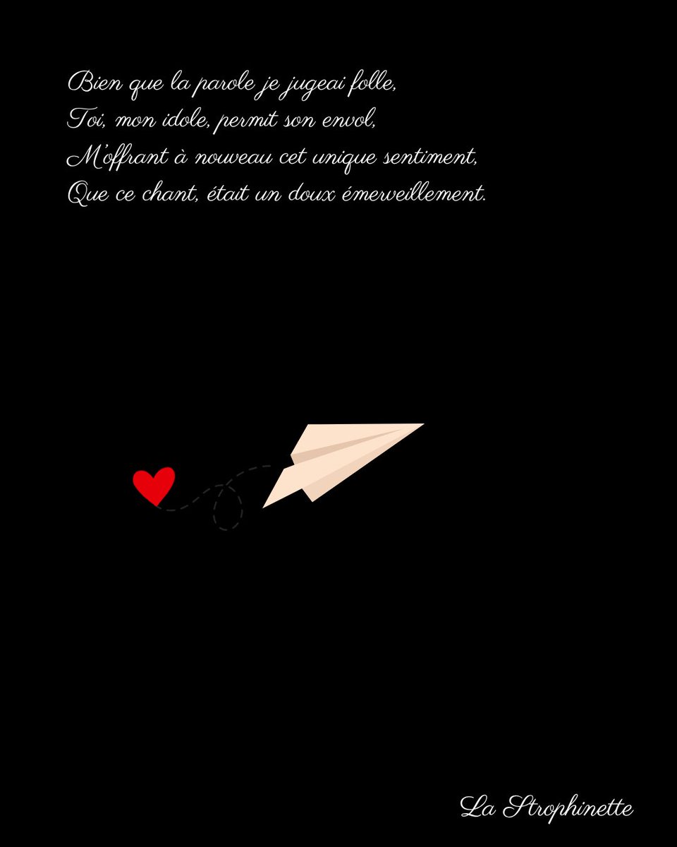 lastrophinette's tweet photo. #poésie #écriture #poème #texte #poésiefrançaise #poésiedujour #femme #woman #france #québec #belgique #suisse #inspiration #poésiex #amour #sentiments #romantique #coeur #envol #parole #chant #émerveillement #écoute #mots #unique #plumecréative #âmepoétique #lastrophinette https://t.co/6LWGWoGWXD