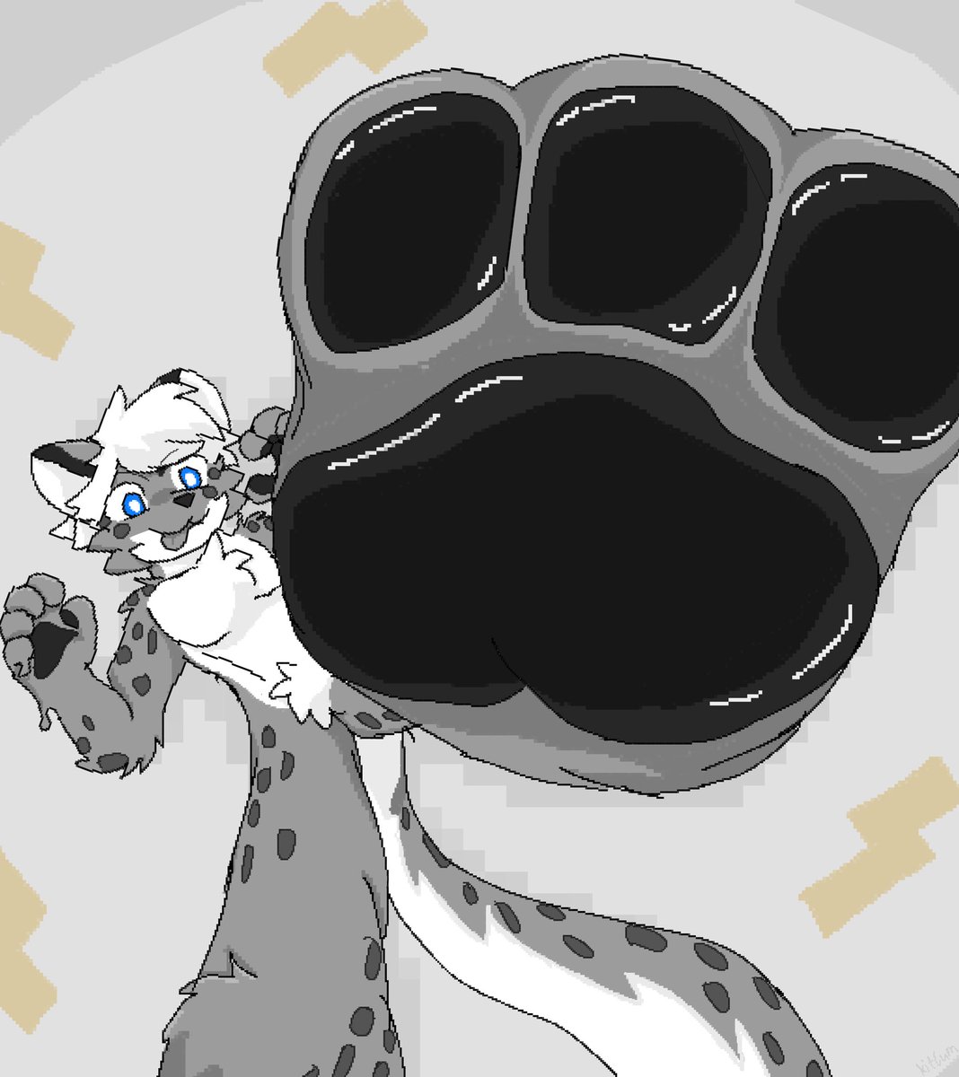 Kit1um's tweet photo. Some changed doodle pawsies https://t.co/DStjAfwX7g
