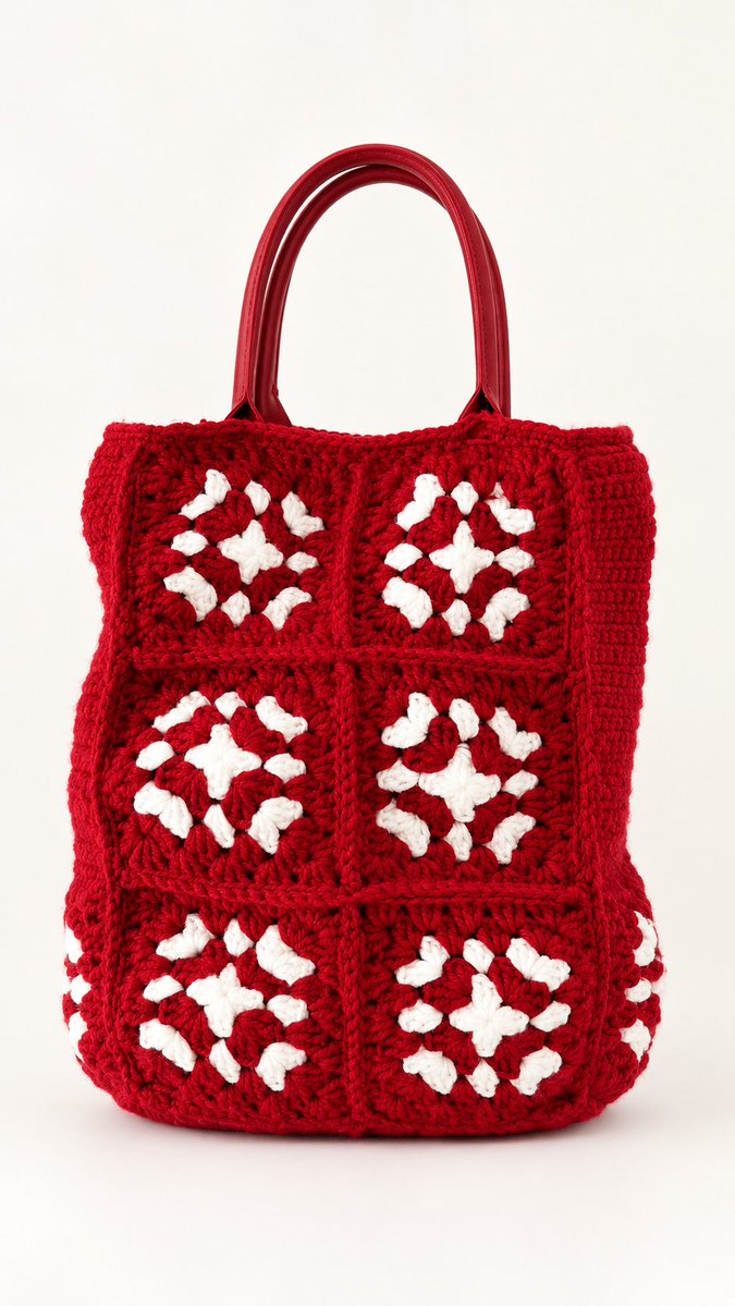 ruksenrenk's tweet photo. https://t.co/BqZzgEUFvo #crochetbag #handmadebag #crochethandbag #grannySquareBag #crochetgrannysquare #handmadefashion #crochetlover #crochetaddict #crochetdesign #slowfashion #sustainablefashion #artisanmade #handmadewithlove #uniquebag #statementbag #redbag #crochetaccessories https://t.co/dUjUv2CjcC