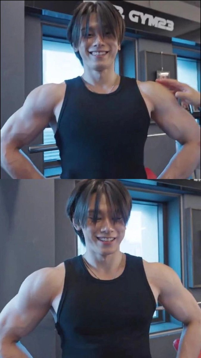 1995H0TSH0T's tweet photo. ‍ ‍      ‍ ‍  
‍ ‍      ‍ ‍ coach-nim said he missed me when i visited his gym again after a few weeks. he was shocked and asked me when did i get this big HAHAHA i never stopped working out, hyungnim. 😆 it was refreshing. i had fun though it's kinda painful.
     ‍ ‍      ‍ ‍ https://t.co/bVD9gggTwe