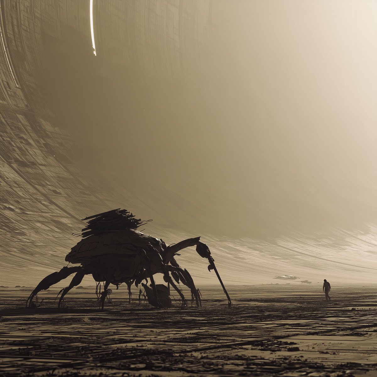 RamaFieldNotes's tweet photo. @Unique930 Love the golden atmosphere here👌Here’s my contribution to yellow sci-fi https://t.co/PSIuzkz5Ys