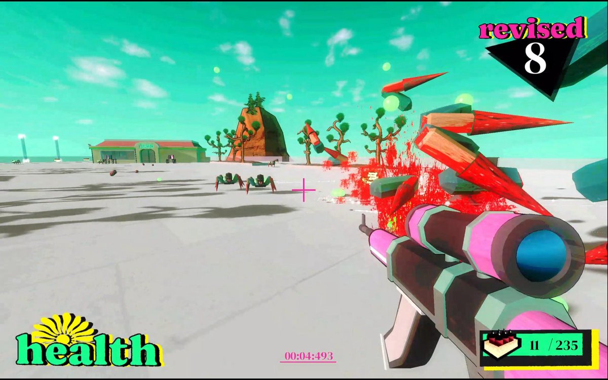 danielbockisoff's tweet photo. Yoooo! It’s #ScreenshotSaturday! Here are some shots from BEAUTIFUL FREAKS OF THE DESERT - coming to a storefront near you soon —-> https://t.co/4WYliwiEcM

#IndieDev #GameDev #Godot #GodotEngine https://t.co/SFkStpc6cZ