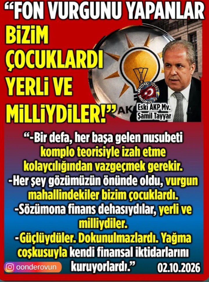 RefikAy9's tweet photo. AKP'li Şamil Tayyar'dan fon açıklaması: "Her şey gözümüzün önünde oldu, vurgun mahallindekiler bizim çocuklardı" https://t.co/zofzPkiTXE