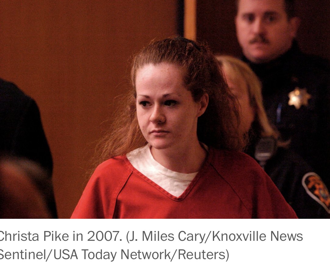 DebRobertsABC's tweet photo. Christa Pike is clinging to life on a ventilator according to her attorney. The TN inmate survived a botched execution of lethal injection. The governor has ordered an investigation and halted executions for now. https://t.co/AcZXiT5RsA