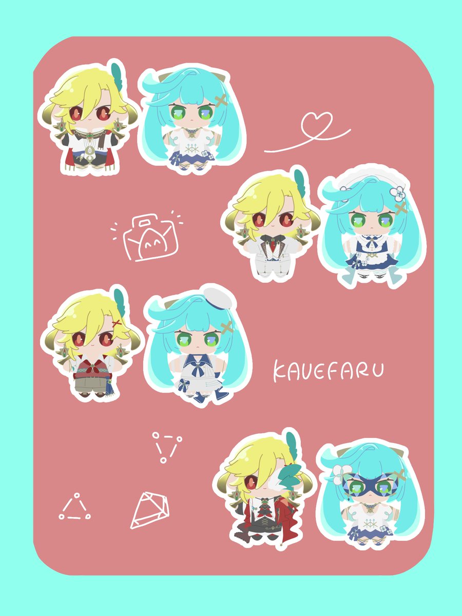 kvfr_love's tweet photo. カヴェファルコレクション https://t.co/NtcCWteSZt