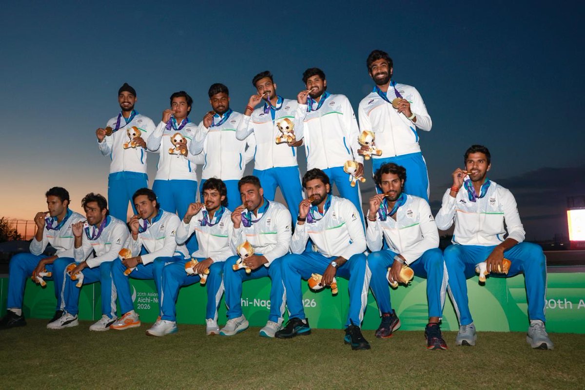 JayShah's tweet photo. Nagoya and Japan have written a proud new chapter in cricket's history. Congratulations to Team India @BCCI on a campaign worthy of this moment, and heartfelt thanks to every competing nation, to the @AsianGamesOCA and organisers whose vision brought us here, and to the thousands of fans whose presence reminded us why cricket is so special anywhere in the world. @CricketJapan