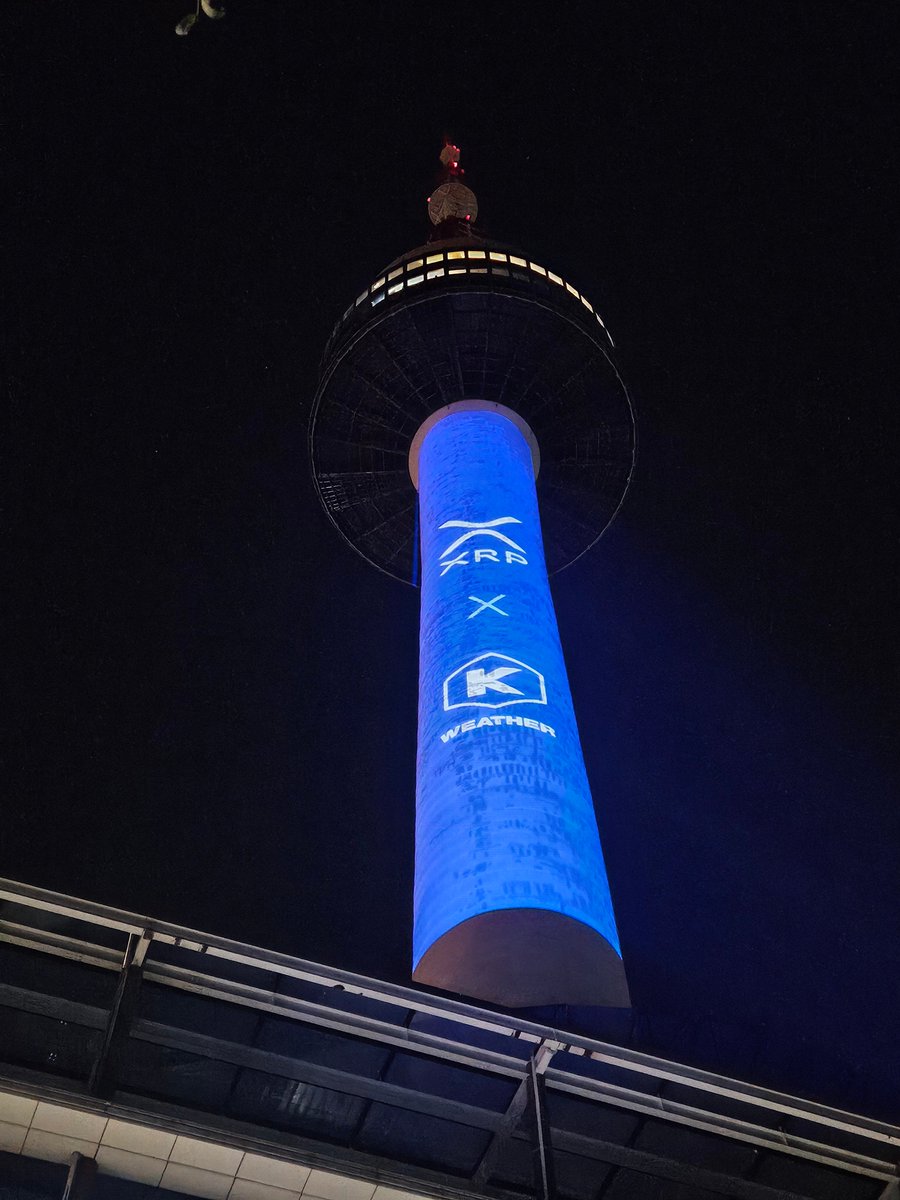wellbianlabs's tweet photo. XRP × Wellbian. 
XRP × KWeather. 
XRP SEOUL 2026.
Three lights, one tower 🕯 https://t.co/8TnoeBpSFo