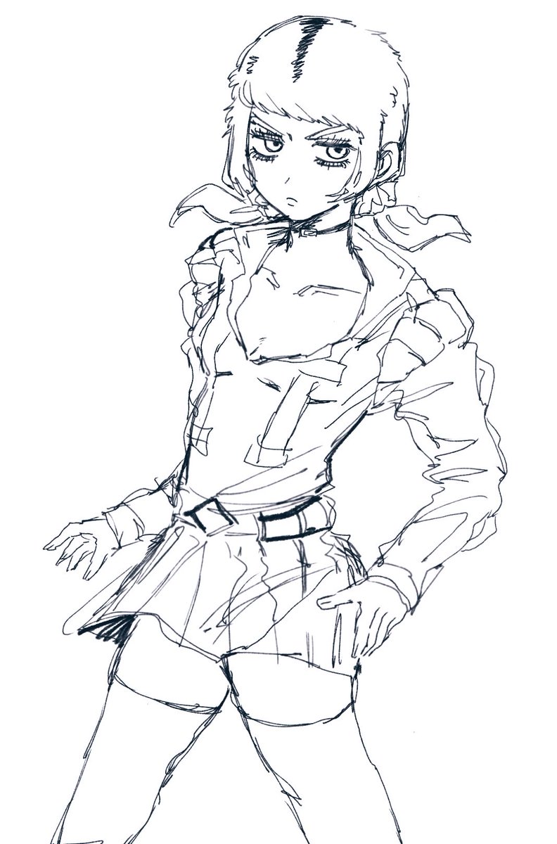 truev1t's tweet photo. ⚠️女体化＆男体化ラクガキ
（衣装チェンジあり） https://t.co/lzVAfMF5Jd