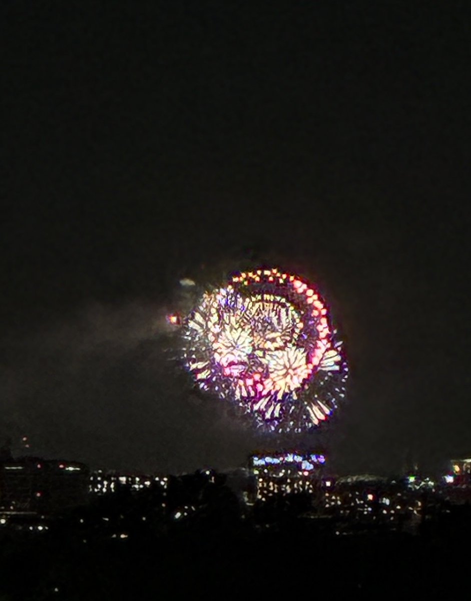 eri13coza's tweet photo. 花火🎇見えた^ - ^

多摩川 https://t.co/d9q35Z3JbN