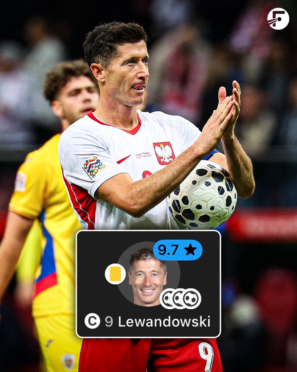 FotMob's tweet photo. 🇵🇱 38-year-old Robert Lewandowski is the definition of “ageing like fine wine” 🍷 https://t.co/gICZSVEESz