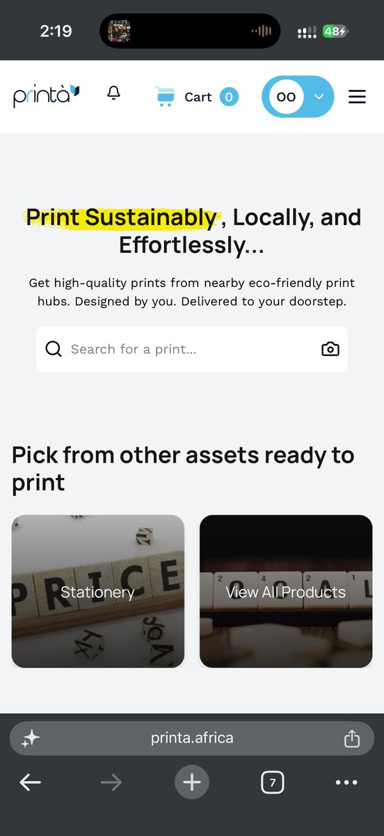 damola_og's tweet photo. @Damilolawo1a This is why we’re building @useprinta, a printing marketplace connecting customers to verified print vendors, making it easier to compare prices, order, and get printed products delivered. Taking tech beyond fintech and into the everyday businesses that power Africa. https://t.co/zBJJeJuCIk